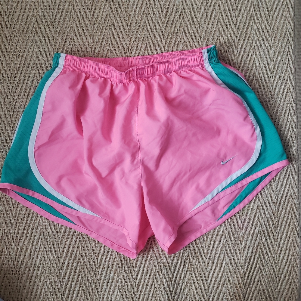 Nike pink Running shorts sz S